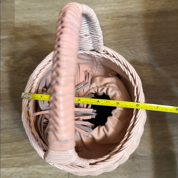 Cleobella Daria Light Pink Dusty Pink Woven Basket Bag
Like new - Picture 3 of 9